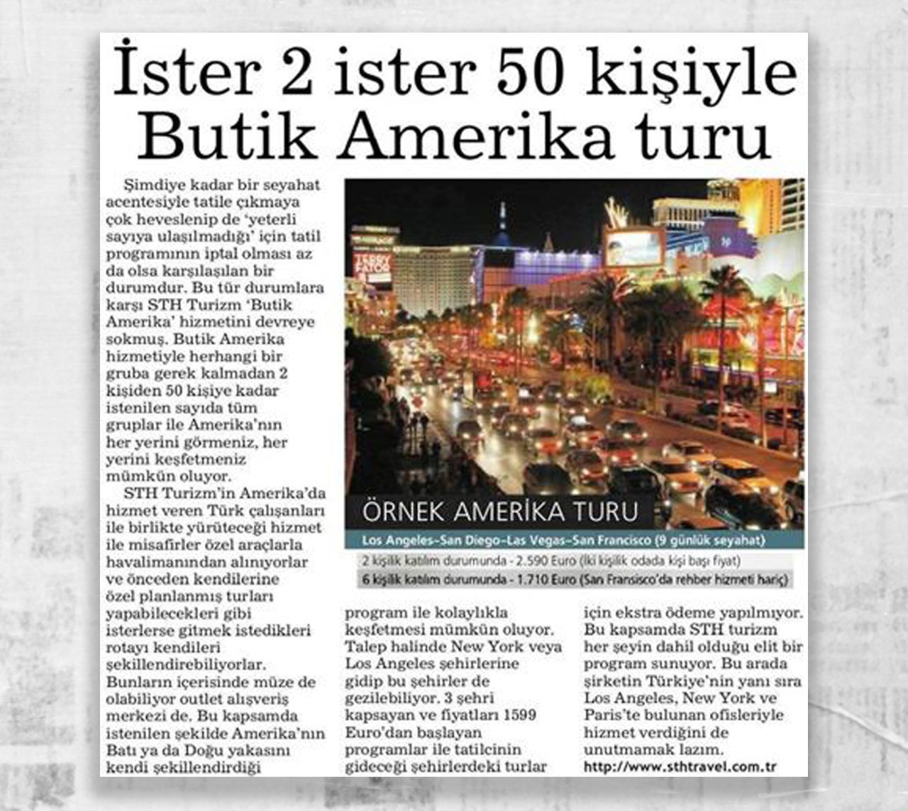 Butik Amerika Turu